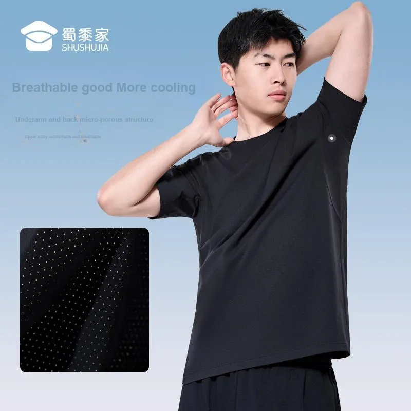 Shu family T Shirts Men Black-4