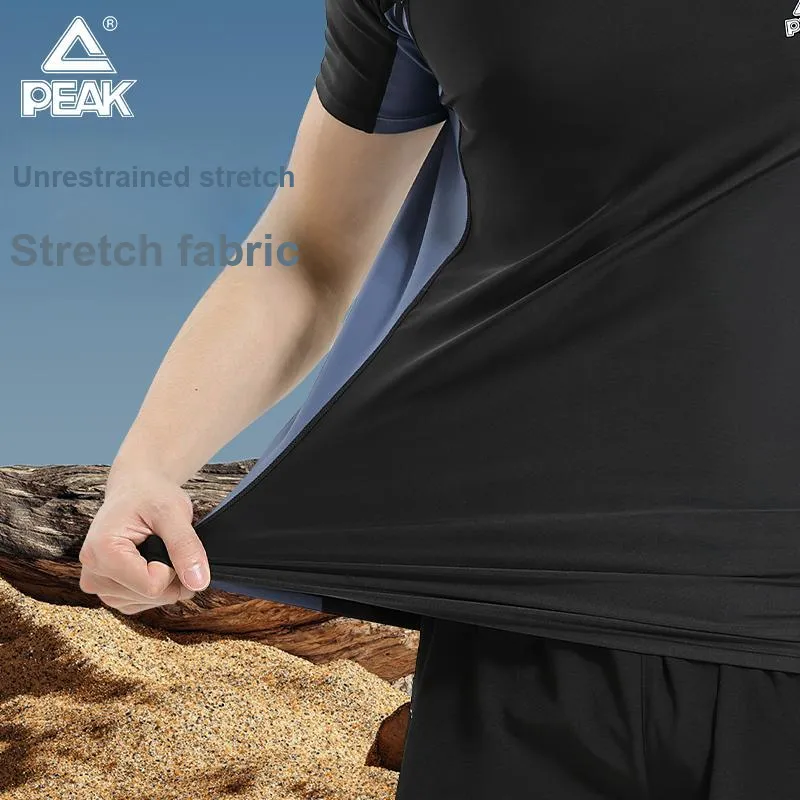 PEAK Swimming Sets Polyester Hot Spring Beach Men's Plus Size-2