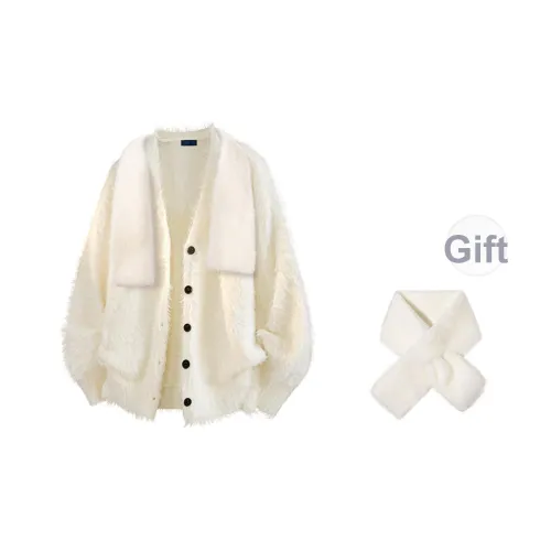 FONDLOOK Свитер Бесплатно Шарф Унисекс