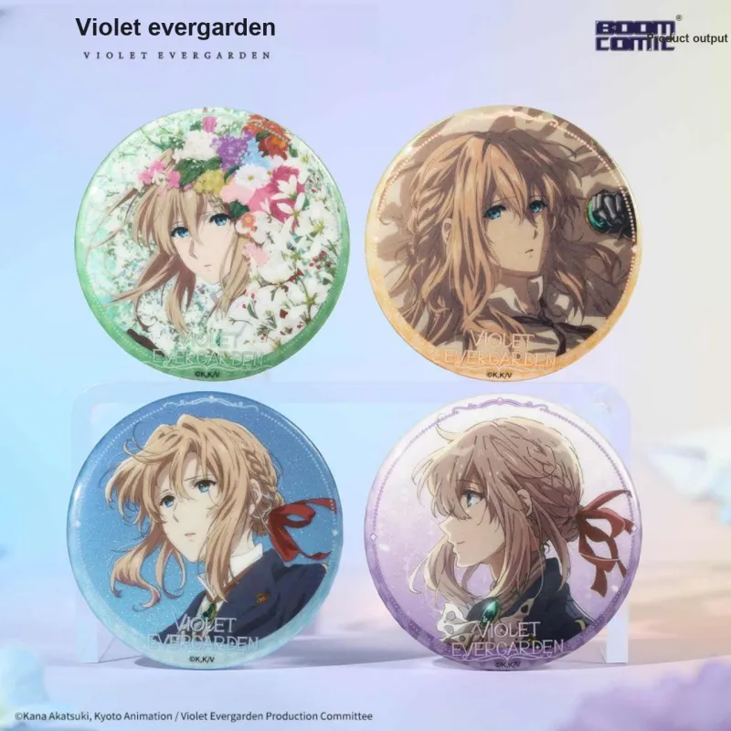 BOOM COMIC Violet Evergarden, Verite Evangeline All Season Collection Anime / Games Fridge Magnets-1