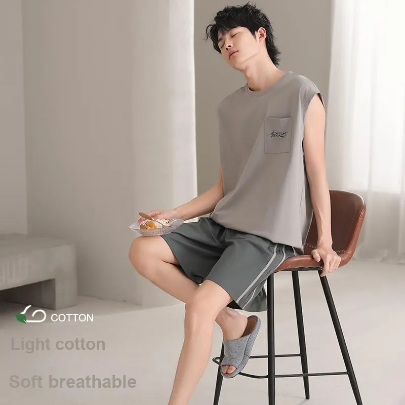 ROMANTIC·SPRING Pajama Set Men's-3