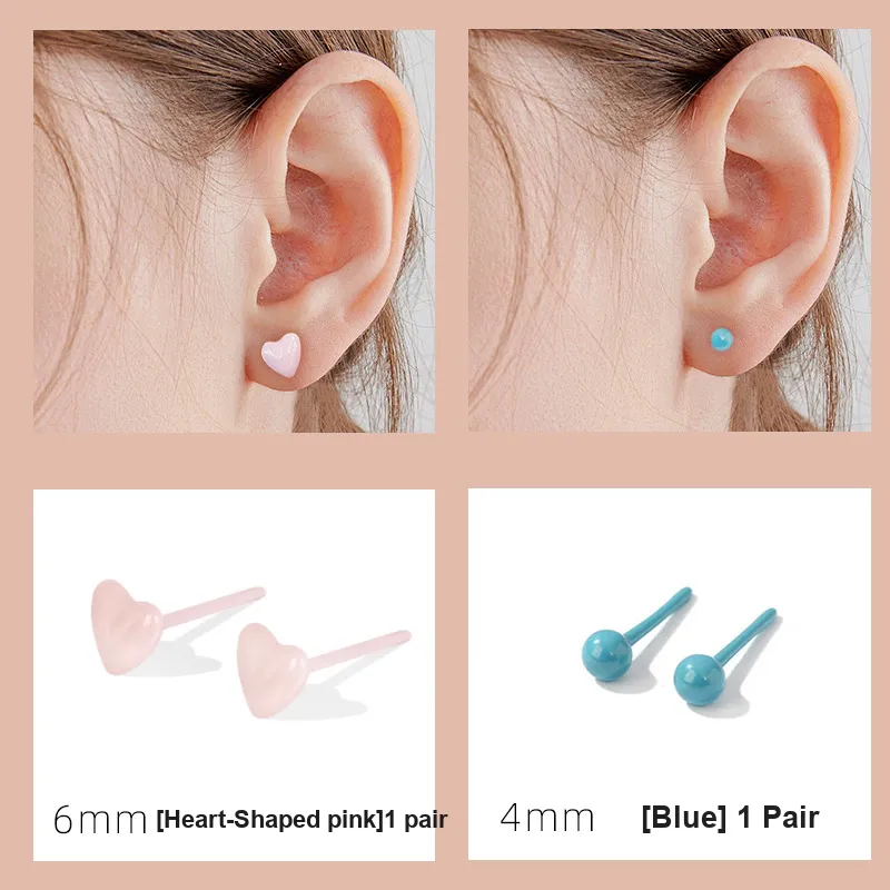 AIDO STUDIO Ceramic Stud Earrings Unisex-8