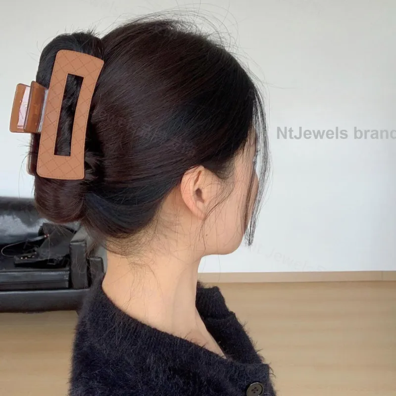 GOODY Acrylic Hair Clips Women's Gray-6