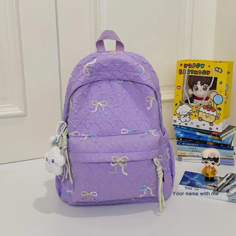 ROSEDAWN Nylon Backpack Unisex Multicolor-23