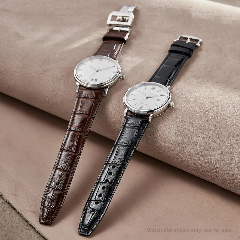 IStrap Global Compatibility Watch Band 20/22mm Cowhide Leather Material-29