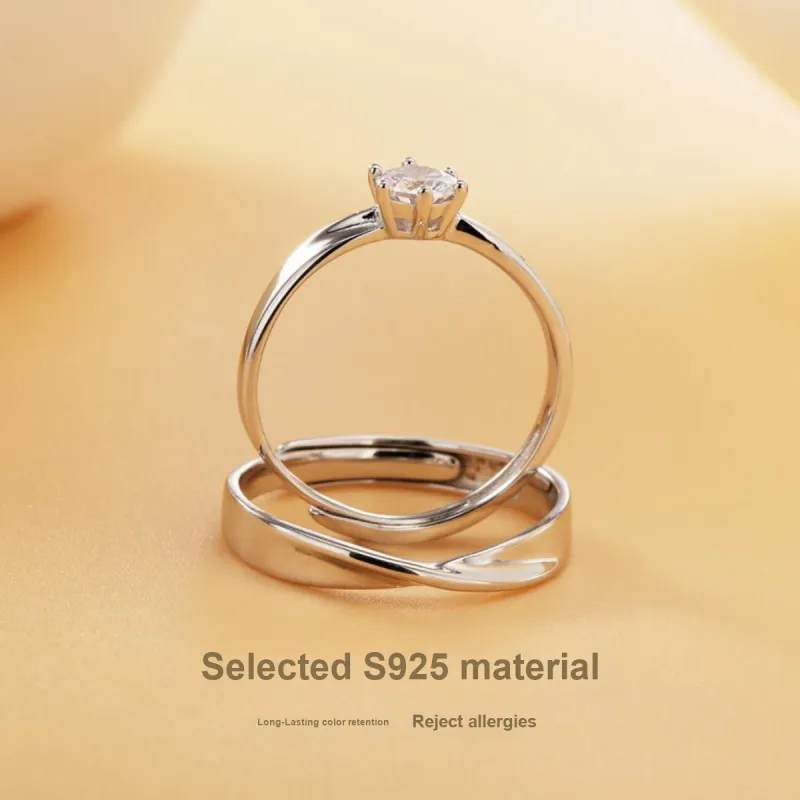 MEIYAER S925 Silver Rings Unisex-2