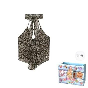 QUIET ANGEL Camisole Women's Leopard Print