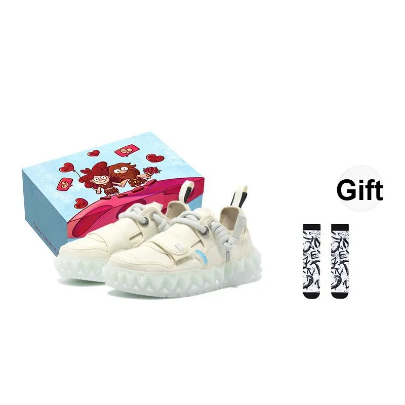 OETZI Ice Mountain Series 4 Ice Man Oz Stylish Skateboarding Shoes Unisex Beige