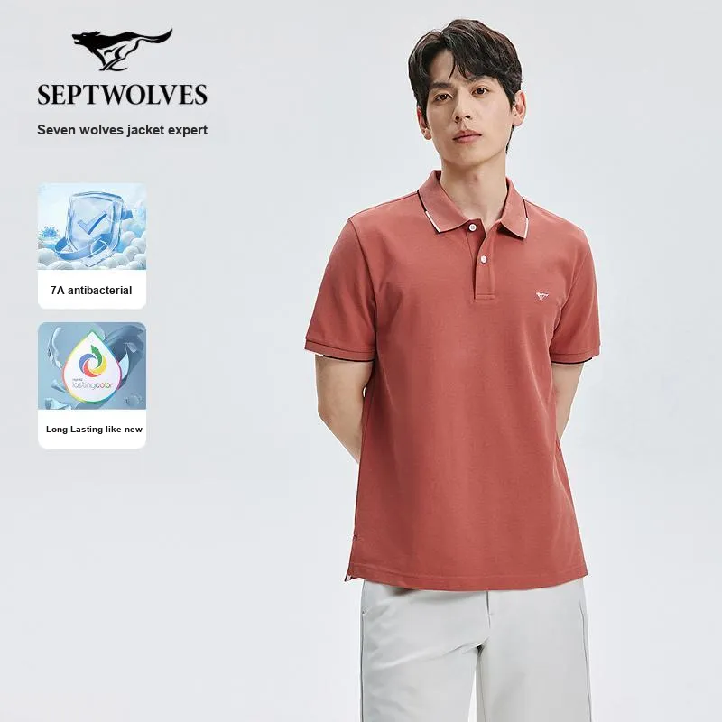 SEPTWOLVES Polo Shirts Unisex-25