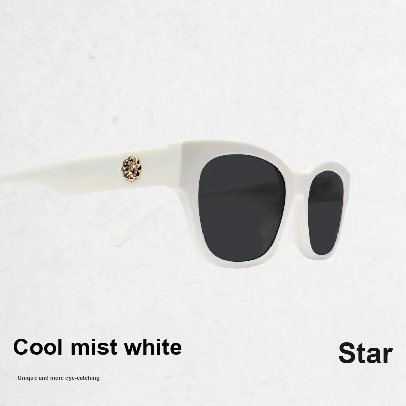 MUJOSH Plate Frame Square High-Definition Polarized Commute Trendy UV400 Eye Protection Sunglasses Unisex-8