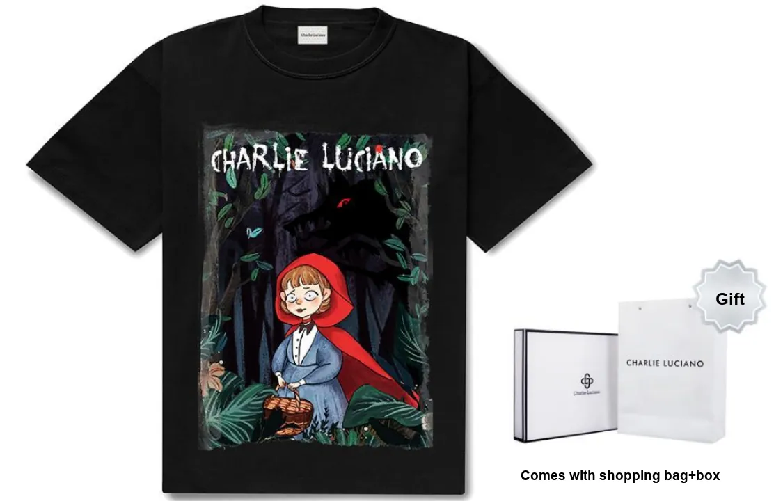 Charlie Luciano T Shirt Unisex Black