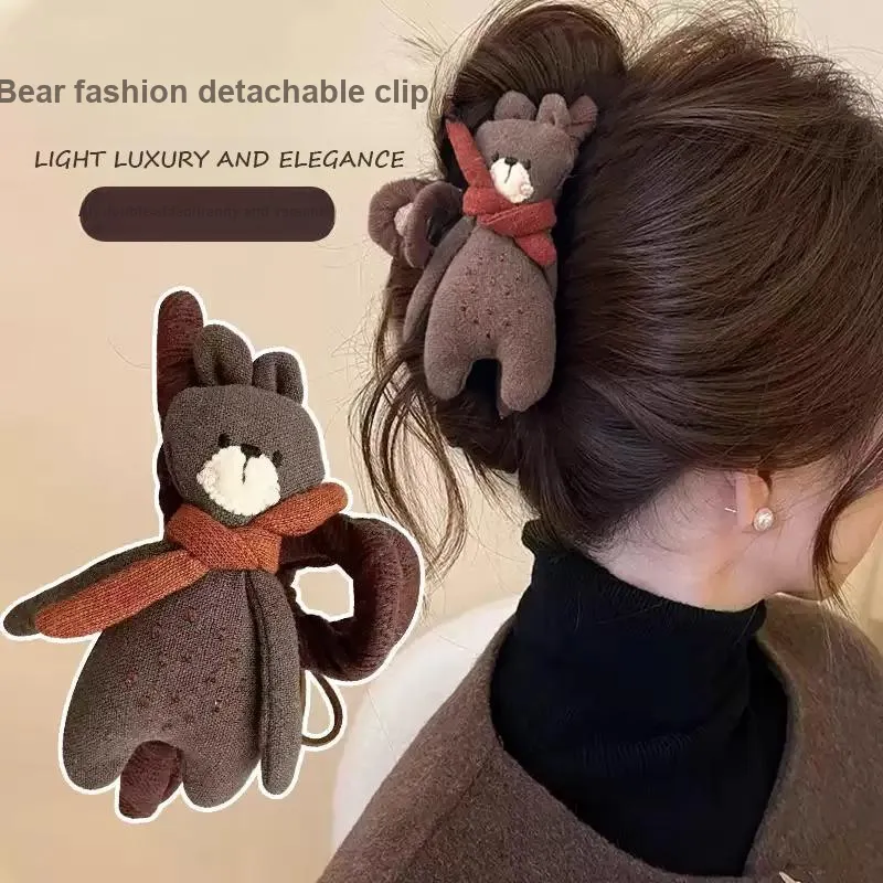 Danqin Fabric Hair Clips Women's-1