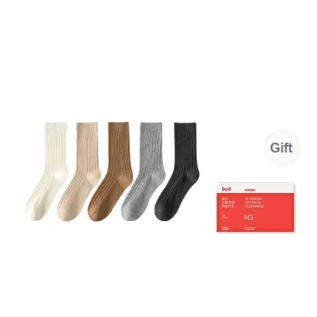 MIIOW Trend Party Series Mid Calf Socks Women's Combo Set