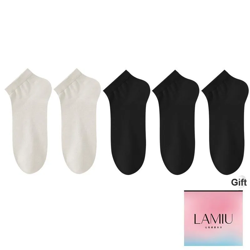 Lan Miao Ankle Socks Men's Shopping Bag Combo Set-30