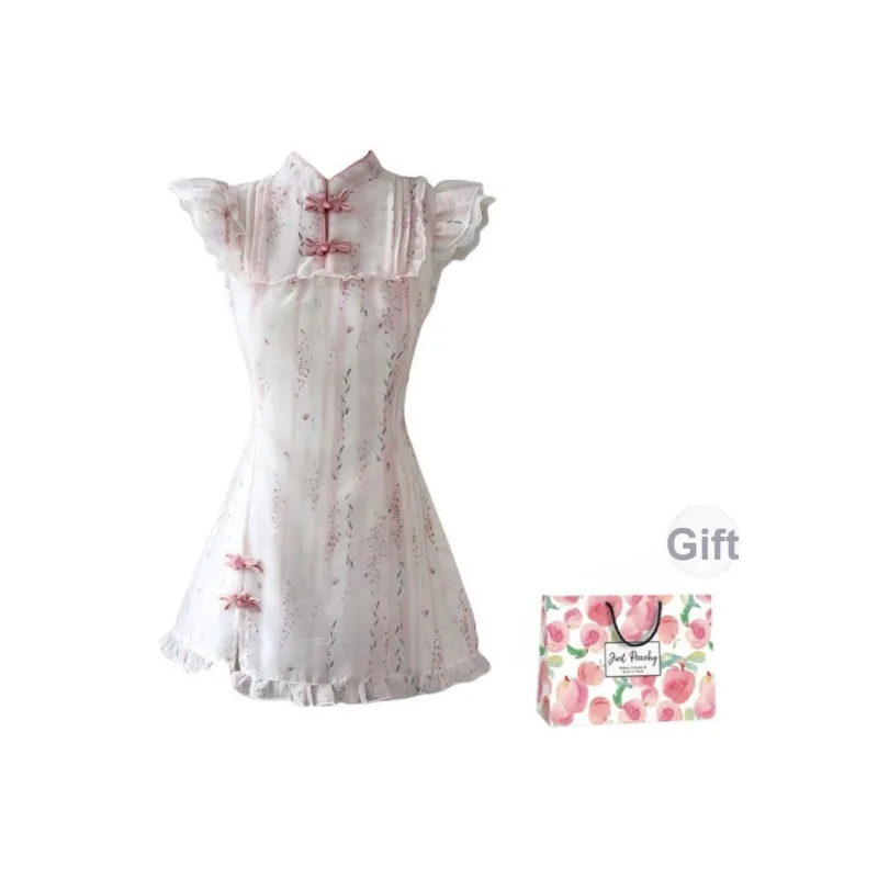GUOZHEN Sleeveless Dress Women's-8