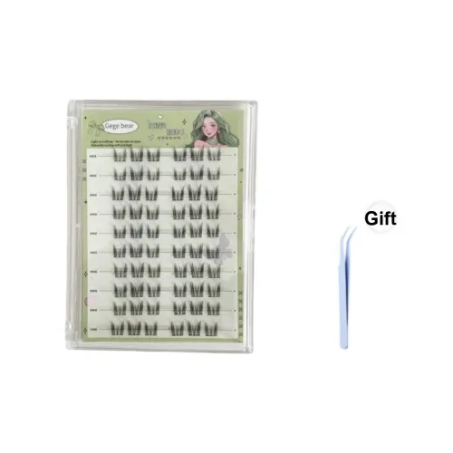 Gege Bear Клей Бесплатно Кошка Эльф Искусственные ресницы Натуральный Увеличивающий Стиль