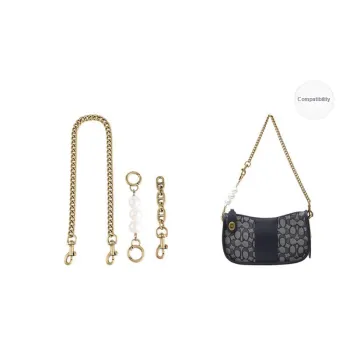 Luxury Care Artisan Workshop Metal Extended Shoulder Strap With Armrest Accessories Shoulder Strap Women's Antique Gold