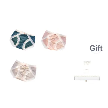 XIA.WA.ZHI.XIU Underpants Women's Box 3 Pack