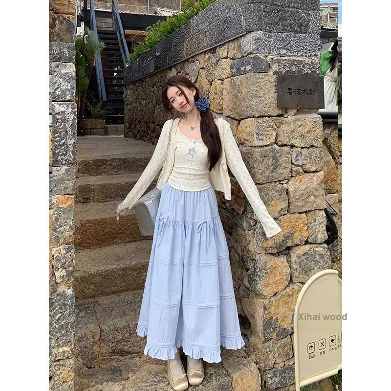 PUREIDOL Two Piece Skirt Sets Women's-2