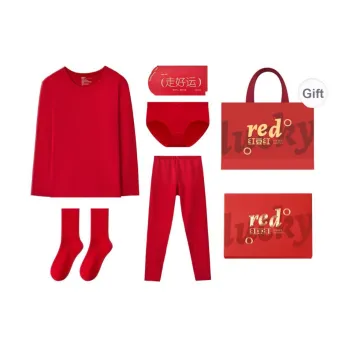 Red bean Women's Thermal Sets