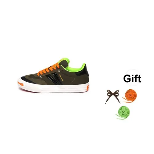 X JIMSUN Дышащий и Износостойкий Низкий Топ Немецкая Армия Кроссовки Унисекс Камуфляж Зеленый