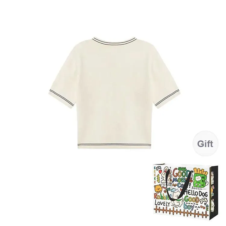 DEDY Knitwear Women's Apricot Shopping Bag-1