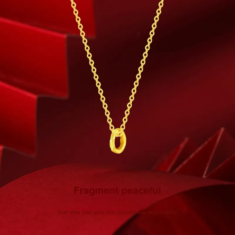 Fortune Gold Jewelry Necklaces Unisex-1
