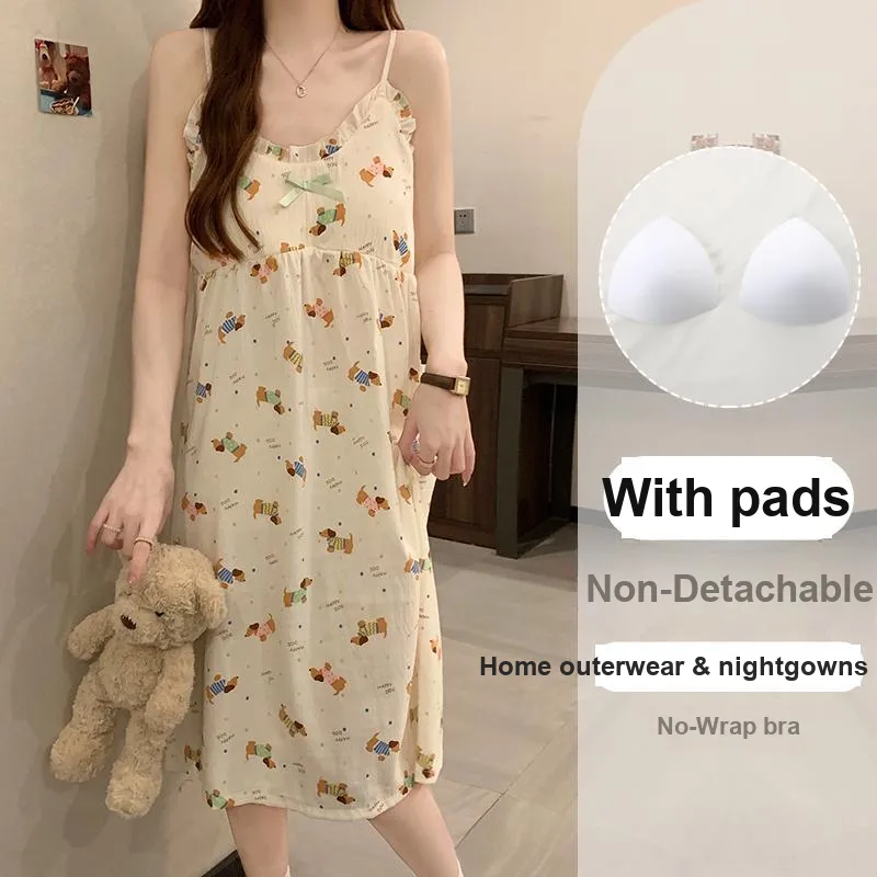 OUSHIBO Women's Nightgowns-3