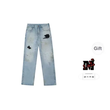 MR.ENJOYDA MONEY Jeans Unisex Blue