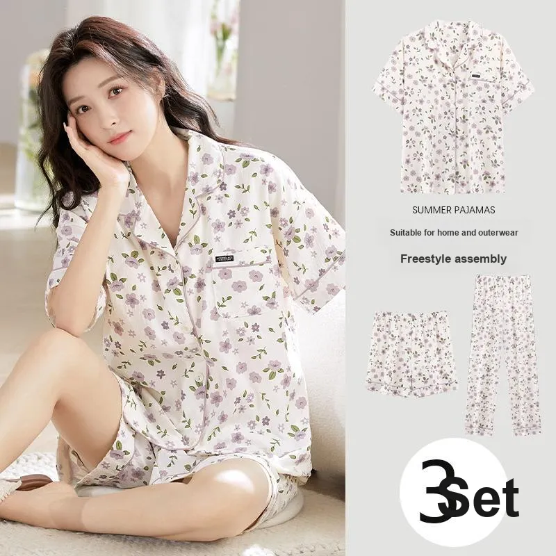 Ta Yan Pajama Set Women's Purple-1
