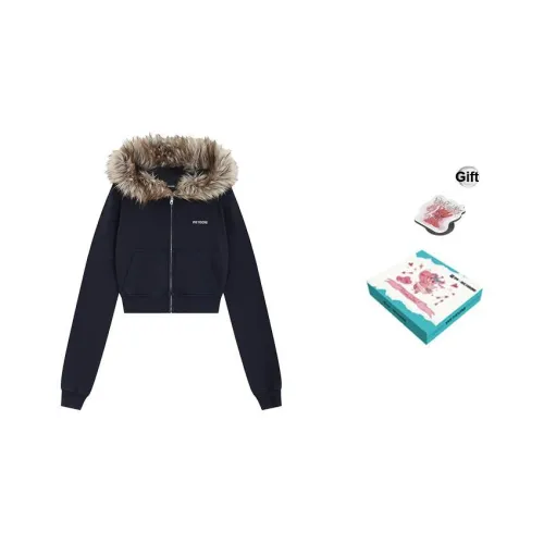 WE11DONE Cropped Coat Women's Navy Blue WE11DONE Укороченное пальто женское морской синий