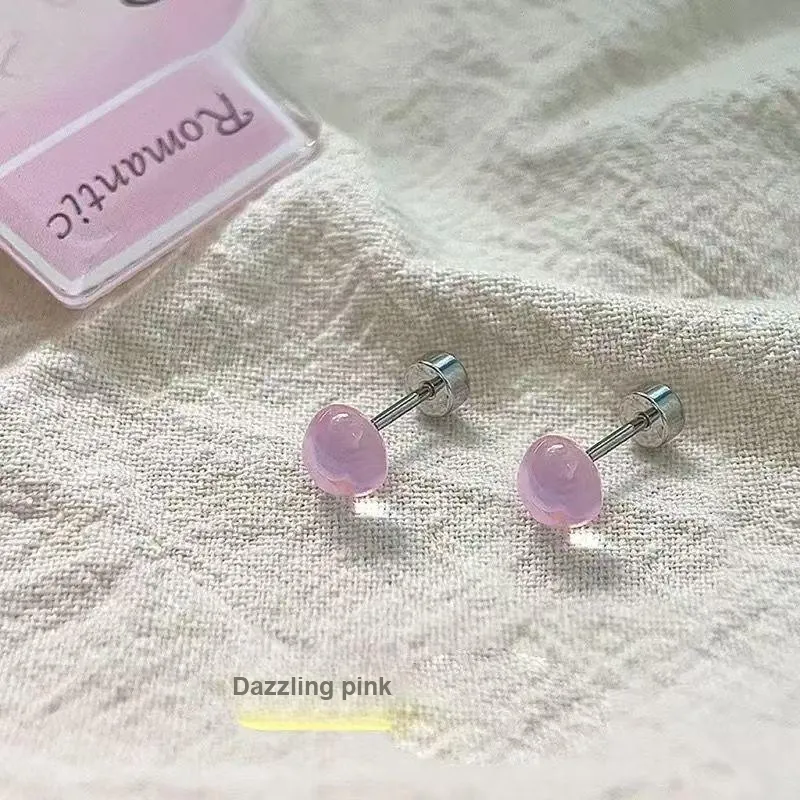 JAY Resin Stud Earrings Women's-6
