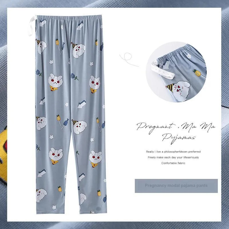 GOSO Pajama Pants Women's Blue Shades-1