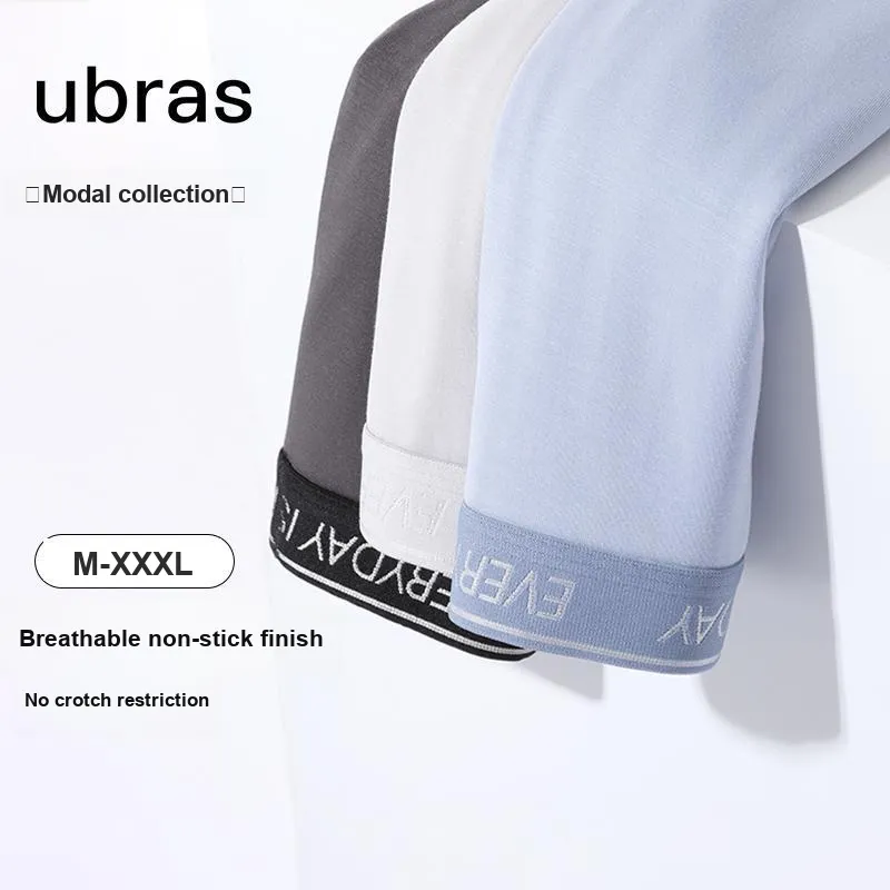 Ubras Comfortable Underwear Series Boxer Shorts Men's-16