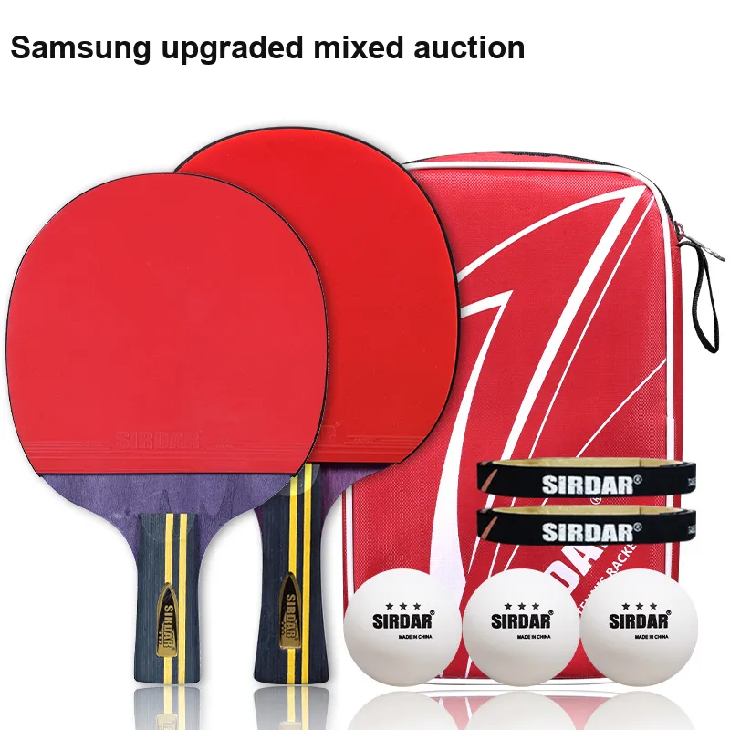 SIRDAR Ping Pong Paddles Unisex All Wood-9