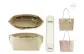 [Two-Piece Set]Beige Liner+Ecru Shoulder Pads