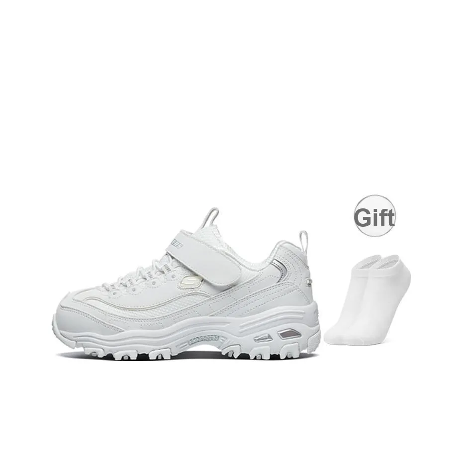 Skechers Kids Противоскользящие Амортизирующие Устойчивые к истиранию Дышащие Низкие Кеды KIDS Lifestyle Shoes