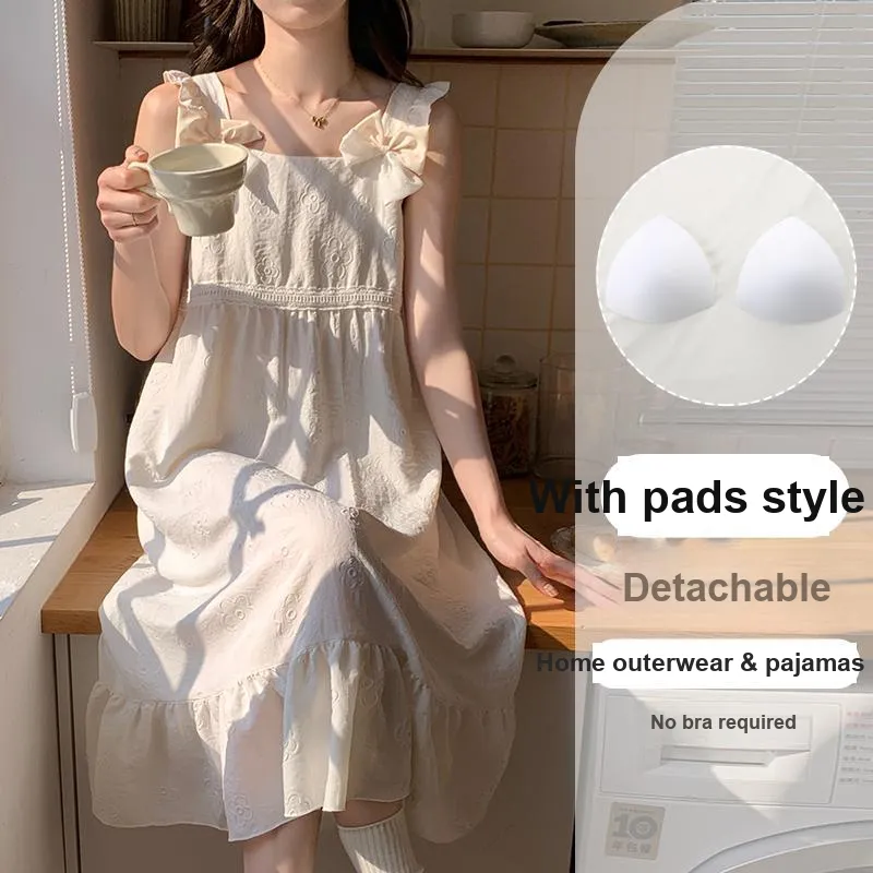OUSHIBO Nightgown Women's Image Color-2
