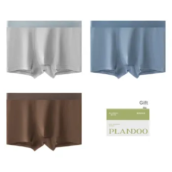 PLANDOO Underpants Men's Shopping Bag 3 Pack