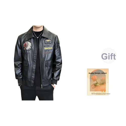 UZXJ Унисекс Кожаные куртки