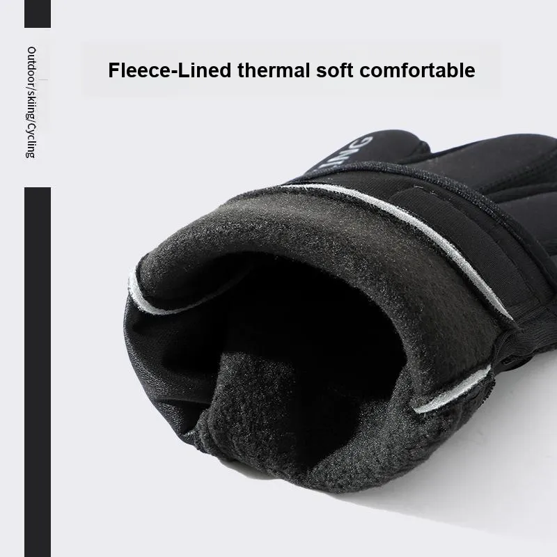 NANJIREN Thickened Warm Gloves Men's-3