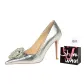 Silver+Shopping Bag