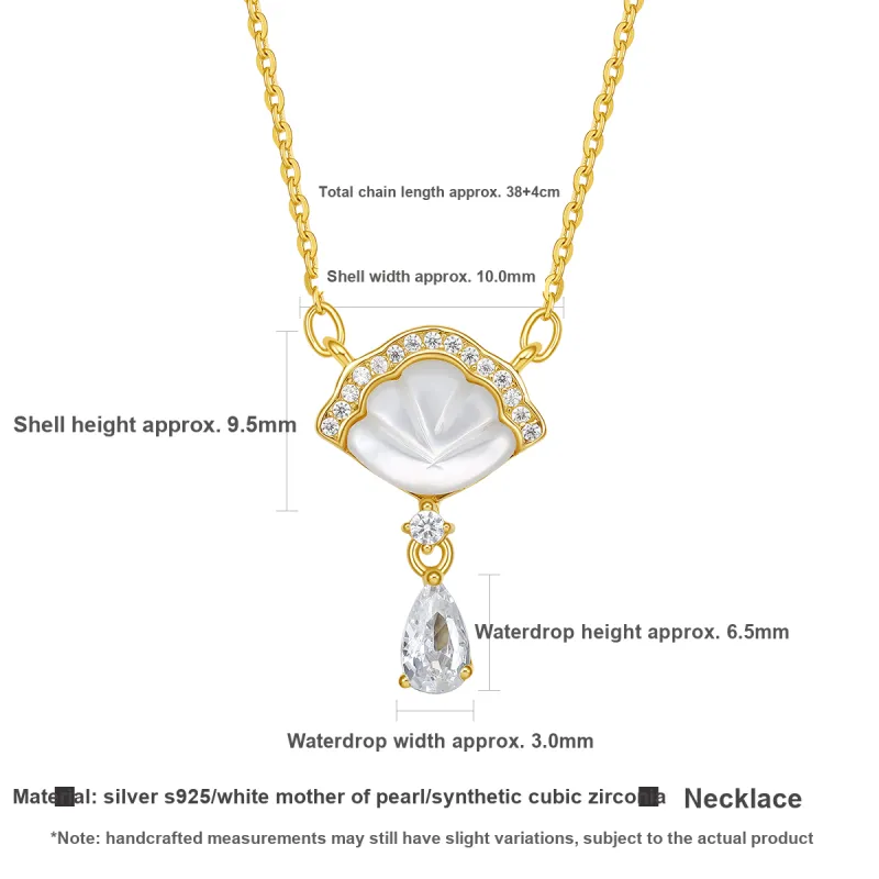 Century Edge Jewelry S925 Silver Necklace Women's-4