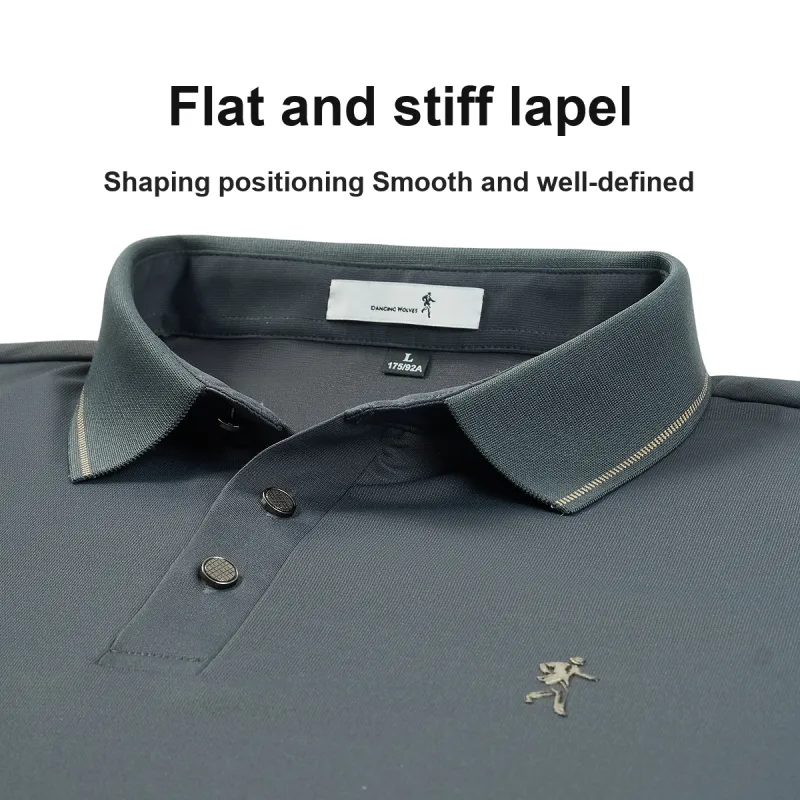 Dance With Wolves Polo Shirt Men's Multiple Colors-6