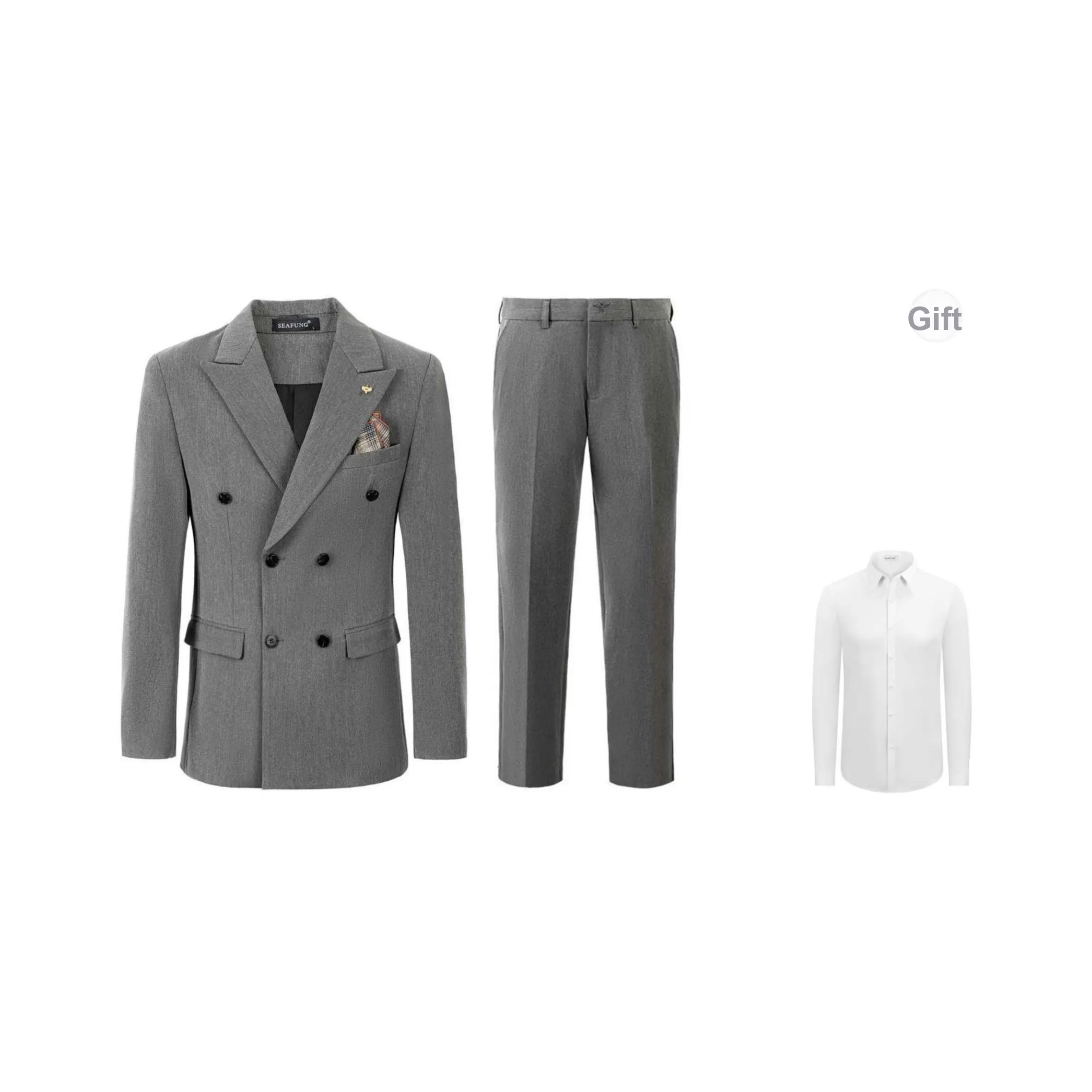 SEAFUNG Business Suits Men's