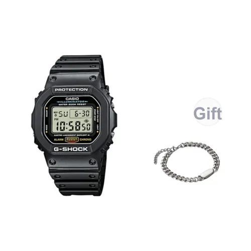 Г Shock Кварцевый механизм Часы Мужские Серый циферблат