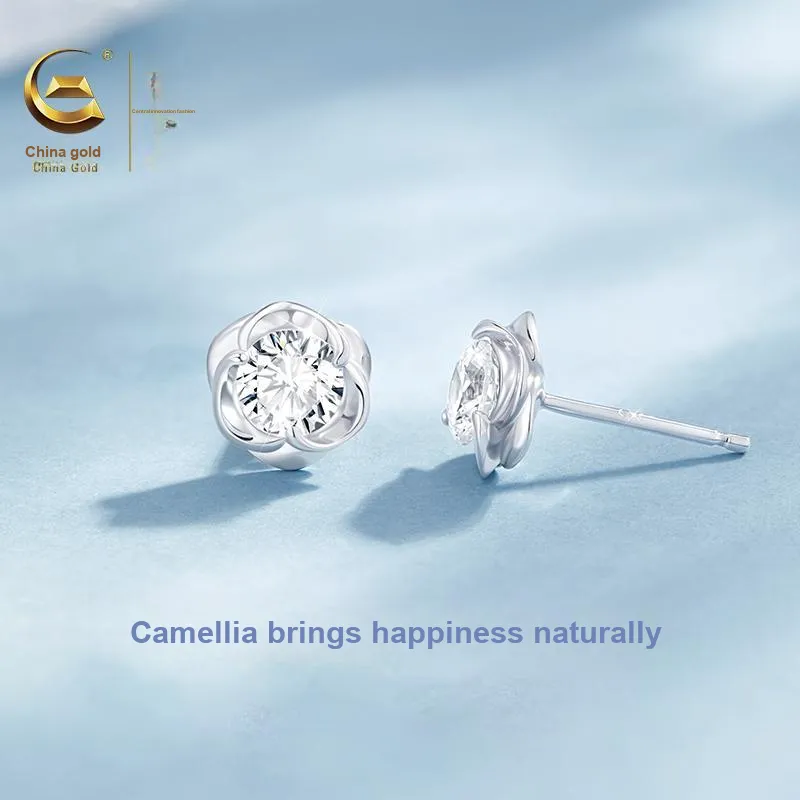 ZSY S925 Stud Earrings Women's Box-2