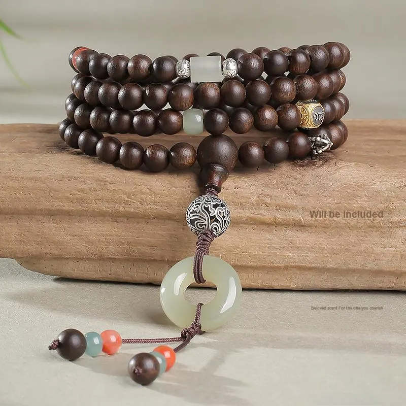 MUSHENGYUAN Fragrance Agarwood Bracelets Unisex-5