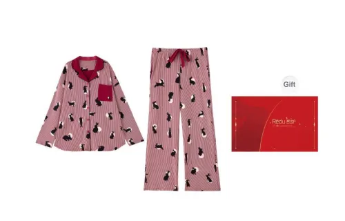 Redu Pajama Gift Boxes Women's Red