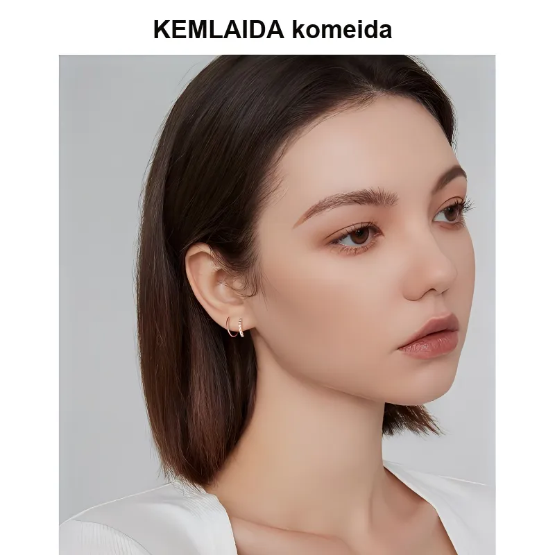 KEMLAIDA 999 Fine Silver Earrings Women's-3